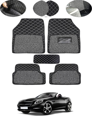 MSNP Leatherite 7D Mat For  Mercedes Benz Universal For Car(Black)