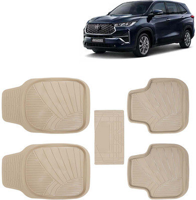 Kingsway PVC Tray Mat For  Toyota Universal For Car(Beige)
