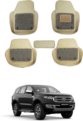 RKPSP Leatherite 7D Mat For  Ford Endeavour(Beige)