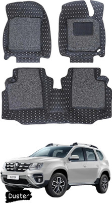 TOFIT ENTERPRISE Leatherite 7D Mat For  Renault Duster(Black)