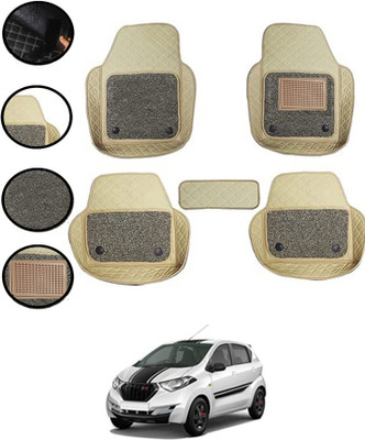 zplus Leatherite 7D Mat For  Datsun Redi GO(Beige)