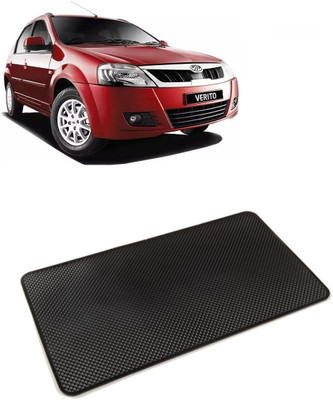 arneja trading company Rubber Standard Mat For  Mahindra Verito(Black)