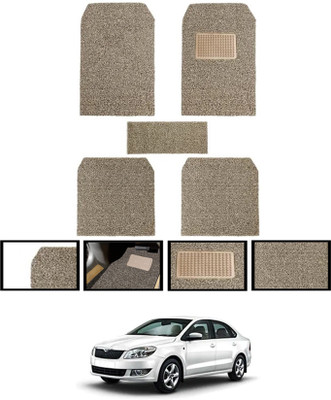 MATIES PVC Standard Mat For  Skoda Rapid(Beige)