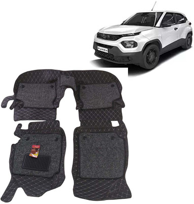 AUTORACE Leatherite 7D Mat For  Tata Punch(Black)