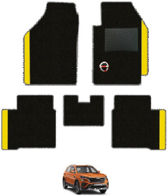 elegant Polypropylene Standard Mat For  Skoda Kushaq(Black, Yellow)