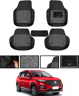 MSNP Leatherite 7D Mat For  MG Hector Plus(Black)