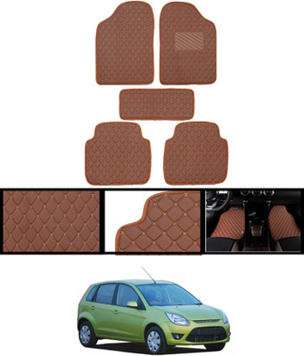 CCMM Leatherite Standard Mat For  Ford Figo(Brown)