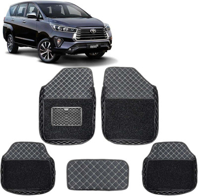 VIAZ VENTURES Leatherite 7D Mat For  Toyota Innova Crysta(Black)