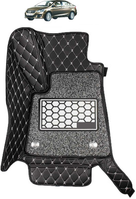 Caronix Leatherite 7D Mat For  Maruti Ciaz(Black)