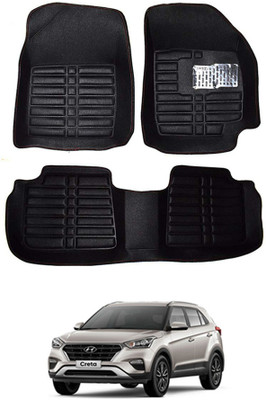 MATIES Plastic 5D Mat For  Hyundai Creta(Black)