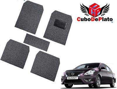 CuboDePlato PVC, Nylon Standard Mat For  Nissan Sunny(Grey)