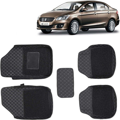 Kingsway Leatherite 7D Mat For  Maruti Suzuki Ciaz(Black)