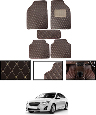 ABJD Leatherite Standard Mat For  Chevrolet Cruze(Brown)