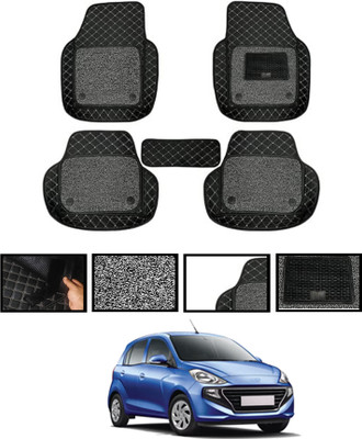 ABJD Leatherite 7D Mat For  Hyundai Santro(Black)