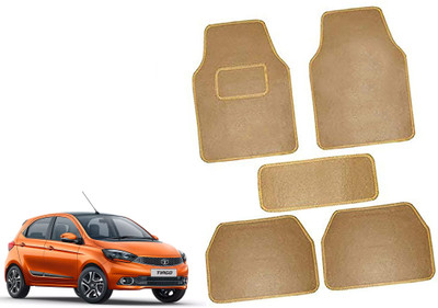 AUTO PEARL Polyester Standard Mat For  Tata Tiago(Beige)