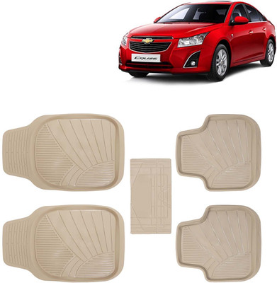 Kingsway PVC Tray Mat For  Chevrolet Cruze(Beige)
