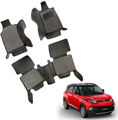 Mecarnic Leatherite 7D Mat For  Mahindra KUV 100(Black)
