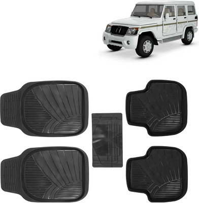 Kingsway PVC Tray Mat For  Mahindra Bolero(Black)