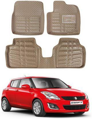 paxauto Polyester 3D Mat For  Maruti Suzuki Swift(Beige)