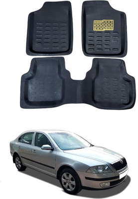 Arnejaa Polyutherine 3D Mat For  Skoda Laura(Black)