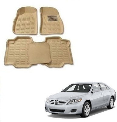 SLSHILPA Plastic 3D Mat For  Toyota Camry(Beige)