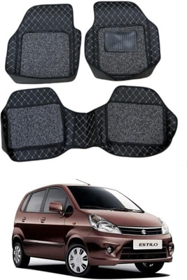 ARNEJA Leatherite 7D Mat For  Maruti Suzuki Zen Estilo(Black)