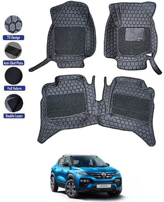 TOFIT ENTERPRISE Leatherite 7D Mat For  Renault Kiger(Black)