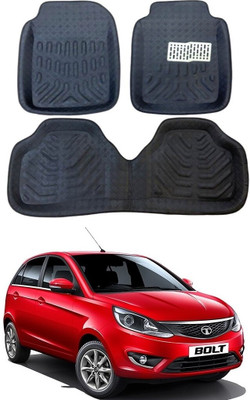 Arnejaa Polyutherine 3D Mat For  Tata Bolt(Black)