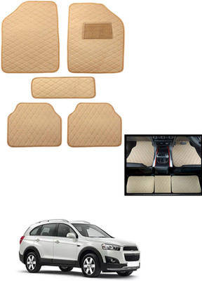 MATIES Leatherite Standard Mat For  Chevrolet Captiva(Beige)
