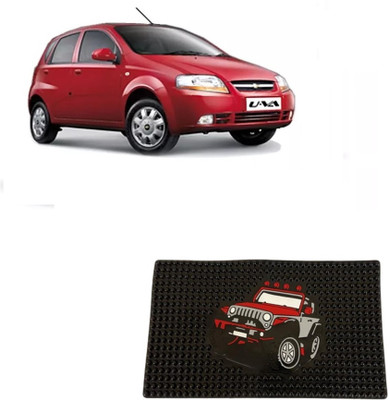 ARNEJA Rubber Standard Mat For  Chevrolet Aveo U-VA(Black)