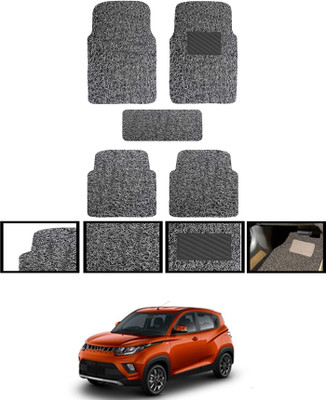 MATIES PVC Standard Mat For  Mahindra Universal For Car(Black)