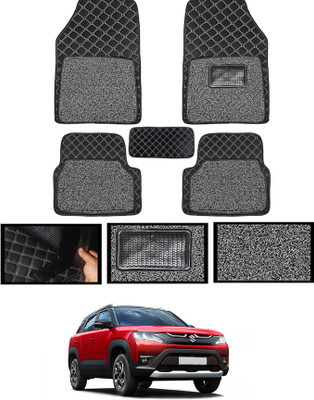 MATIES Leatherite 7D Mat For  Maruti Universal For Car(Black)