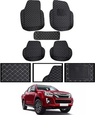 ABJD Leatherite 7D Mat For  Isuzu Universal For Car(Black)