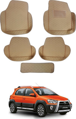 AYW Leatherite 7D Mat For  Maruti Suzuki Ertiga(Beige)