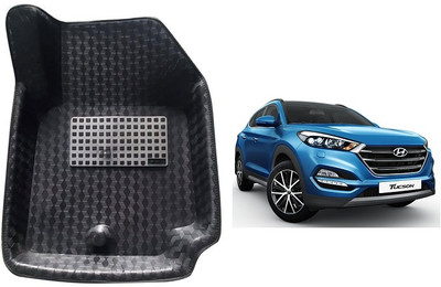 ROSHNEER ENTERPRISES PVC Tray Mat For  Hyundai Tuscon(Black)