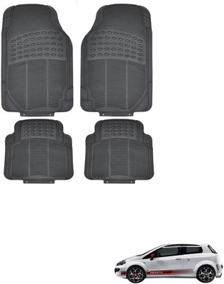 KOZDIKO Rubber Standard Mat For  Fiat Abarth Punto(Black)