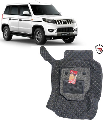 AUTORACE Leatherite 7D Mat For  Mahindra Bolero(Black)