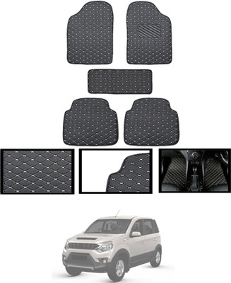 ABJD Leatherite Standard Mat For  Mahindra Nuvosport(Black)