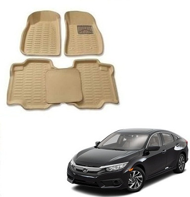 KBTR Plastic 3D Mat For  Honda Civic(Beige)