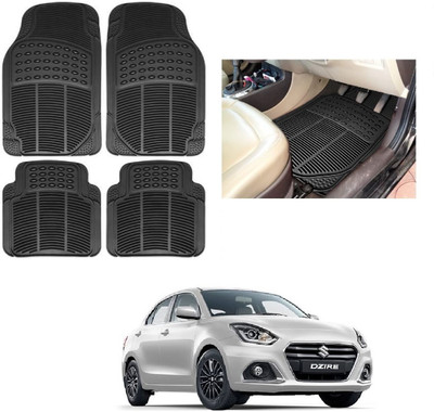 ROSHNEER ENTERPRISES Rubber Standard Mat For  Maruti Swift Dzire(Black)