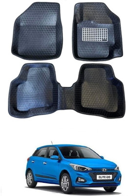 ARNEJA Polyutherine 5D Mat For  Hyundai Elite i20(Black)