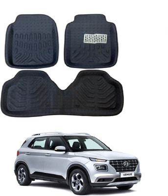 ROSHNEER ENTERPRISES PVC 3D Mat For  Hyundai Venue(Black)