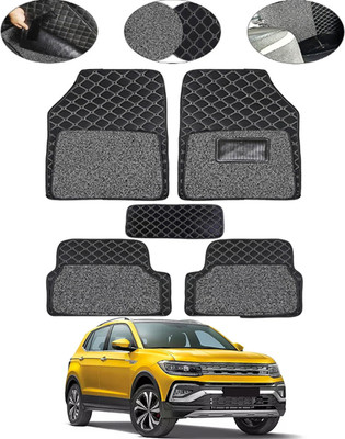 MSNP Leatherite 7D Mat For  Volkswagen Universal For Car(Black)