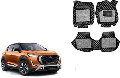Autorepute Leather 7D Mat For  Nissan Magnite(Black)