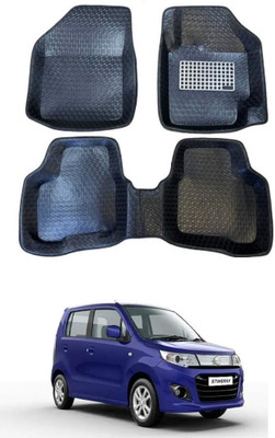 Arnejae Polyutherine 5D Mat For  Maruti WagonR Stingray(Black)