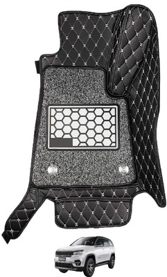 Euro Care Leatherite 7D Mat For  Jeep Meridian(Black)