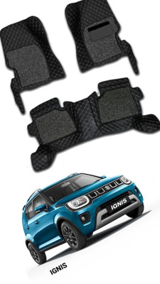 onefit enterprises Leatherite 7D Mat For  Maruti Suzuki Ignis(Black)
