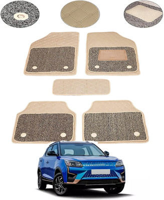 MSNP Leatherite 7D Mat For  Mahindra Universal For Car(Beige)