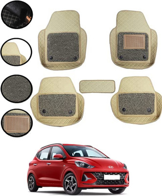 MSNP Leatherite 7D Mat For  Hyundai Grand i10 Nios(Beige)