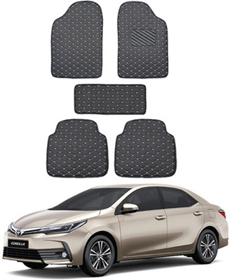 MATIES Leatherite Standard Mat For  Toyota Altis(Black)